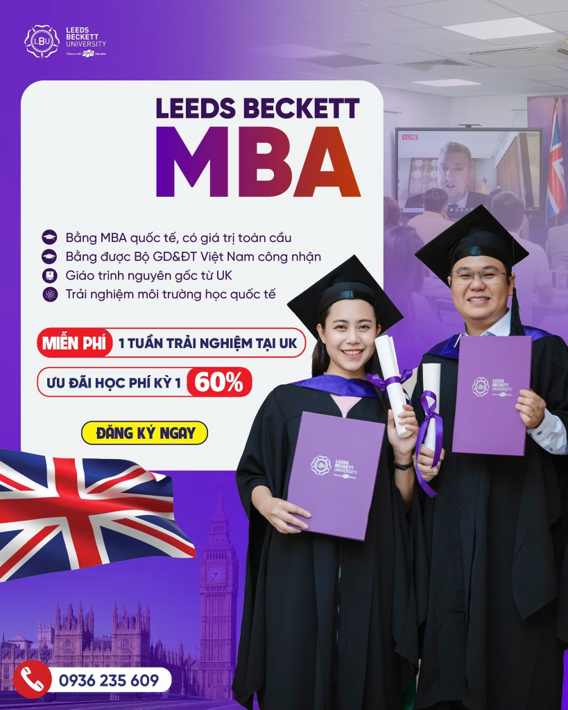 Học bổng 30% Thạc sĩ MBA Anh Quốc – Cơ hội dành riêng cho Hội viên IBF